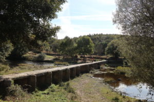 El río Coa, distrito de Guarda