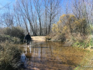 Vadeo del río Serrano, Segovia