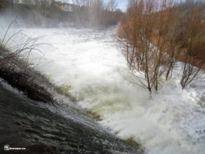 Río Adaja en Valdestillas