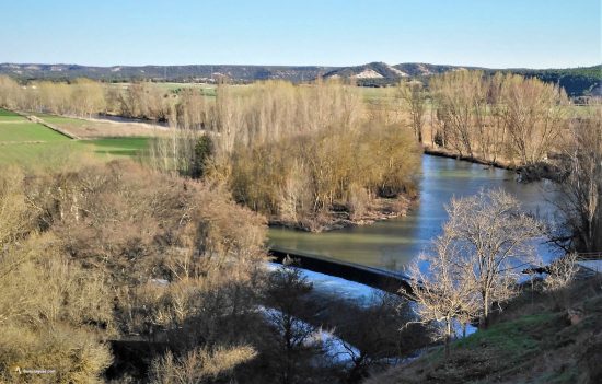 Azud de Guma sobre el Duero, Burgos