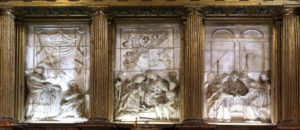 Retablo de alabastro en Villagarcía de Campos
