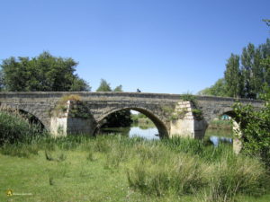 Puente de Piedra en Husillos, Palencia