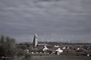 Aerogeneradores en Ampudia