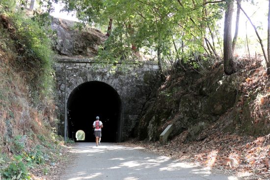 Túnel en la eco vía del Támega, Gatão