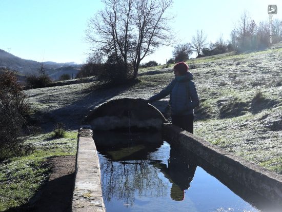 Fuente junto al Esla
