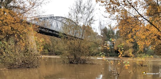 Puente de Hierro sobre el Duero en Toro