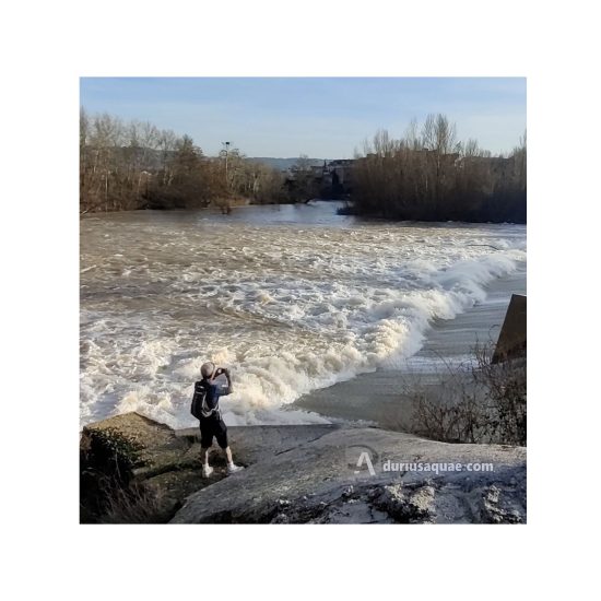 Presa del molino en Tudela de Duero