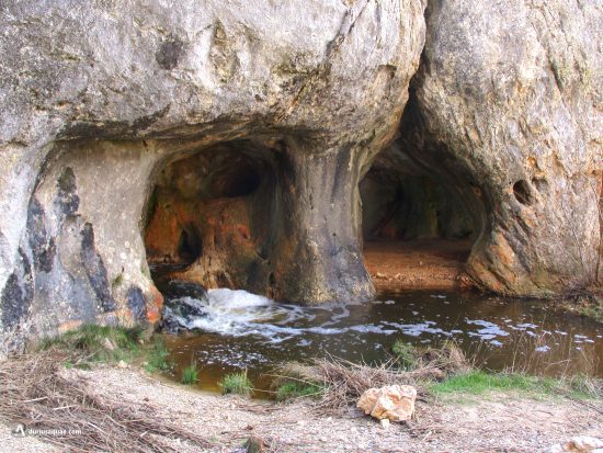 El rio Pilde en Orillares. Castilla y León