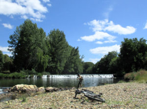 Río Manzanas en da Colada. Quintanilha