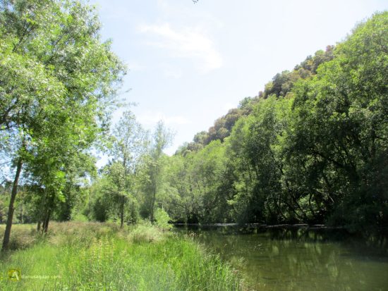 Río Manzanas. Frontera con Portugal