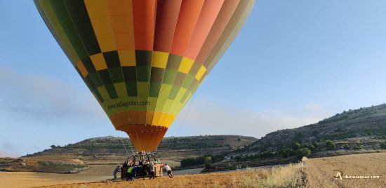 Globo en Castrillo de Duero, Valladolid