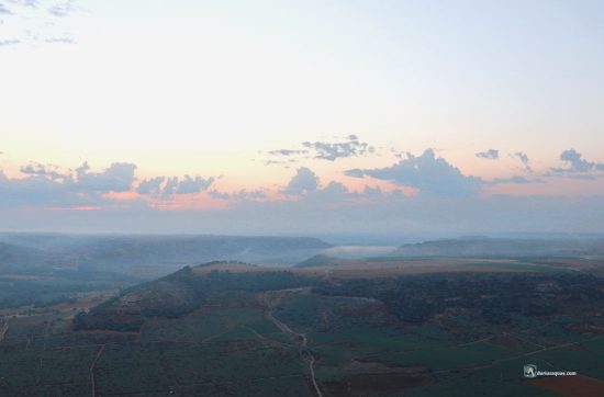 Amanece en el valle del Duero, Valladolid