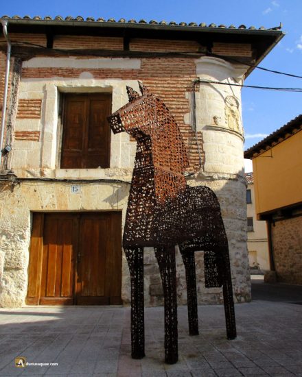 Caballo en Villadiego, Burgos