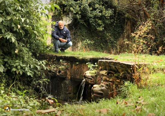 Fuente de Covatillas junto al río Pirón - Segovia