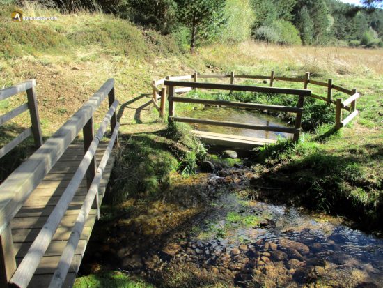 Nacimiento del rio Boedo en la fuente de los Gorgoritos