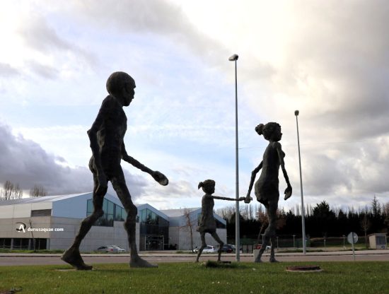 Escultura el Paseo Palencia