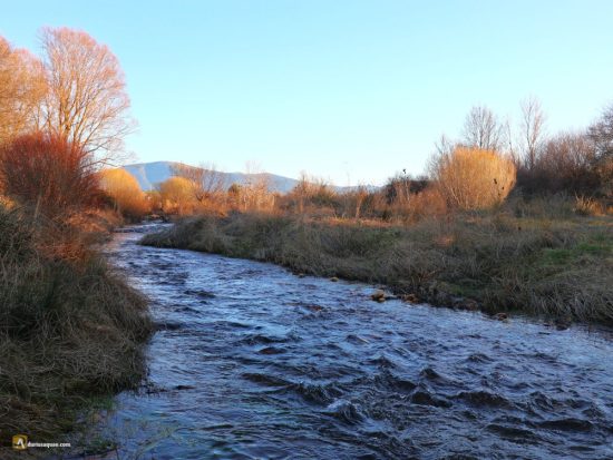 Río Duratón en Duratón, Segovia