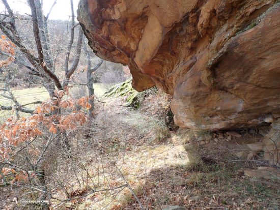 Riscos y abrigos en Valosandero. Soria
