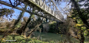 Acueducto sobre el río Duero. Villabañez, Valladolid