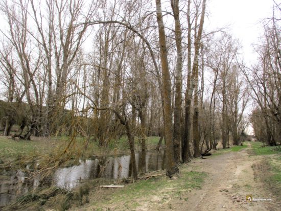 El Trabancos con agua, Castrejón