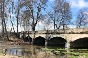 Río Almar en la Bóveda del río Almar, Castilla y León