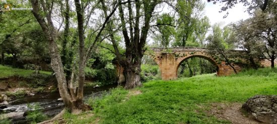 Río Pirón, puente de Covatillas