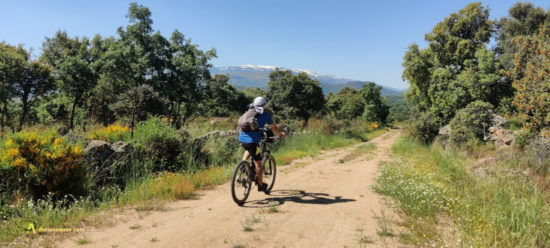 Rodando por los vallejos del Valvanera