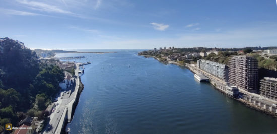 Estuario del Duero en Oporto