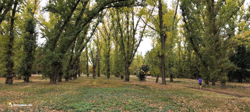 Burgos, parque junto al Arlanzón